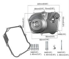 CLUTCH COVER 125cc LIFAN