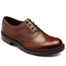 Loake Mens Edward Brogue Shoe
