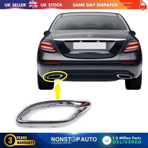 Chrome exhaust tip tailpipe - chrome,
