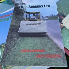 Amazone groundkeeper 4 page brochure -
