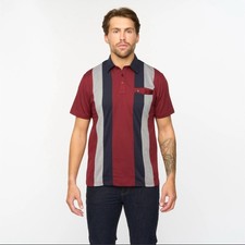 Gabicci Jersey Polo Shirt, Medium, Mulberry, X12, BNWOT.