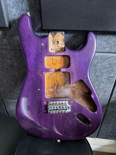 Strat style body purple - strat,