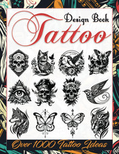 Tattoo design book over 1000 - book:,