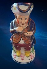 Antique Allertons Toby jug -The Snuff taker 19th Century Very Good Condition 