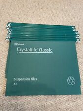 10 Rexel Twinlock Crystalfile Classic Suspension Files