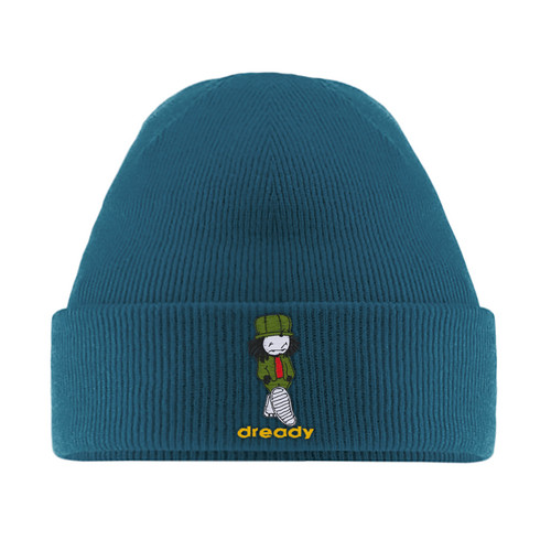 Dready walking man embroidered - dready,
