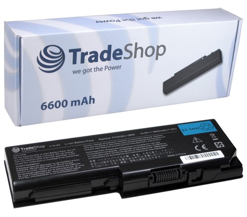 Battery 6600mah for toshiba - 6600mah,