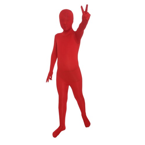 Kids red morphsuit - kids, girls