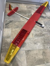 Vintage RC Motor Glider 257cm Span Brushless ESC Servos Slope Soarer