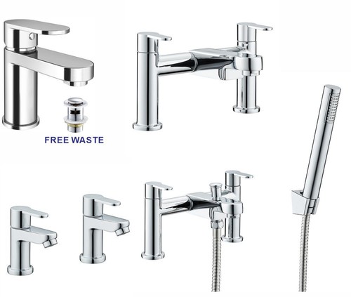 Modern chrome bathroom - modern,