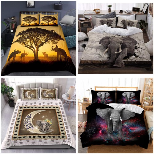 Elephant animal quilt duvet - animal,