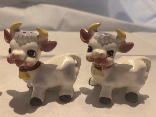 Vintage ceramic cow creamer - ceramic,