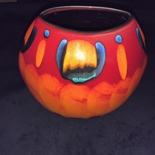 Large Poole Pottery Purse Vase