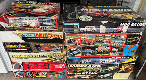 Scalextric sets incomplete and