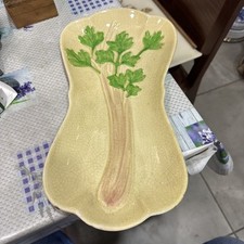 Vintage Vegetable Plate, Rhubarb Plate,English Plate, Cabbage wear plate