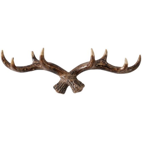 Vintage deer antlers wall - vintage,