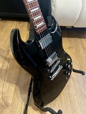 SG electric guitar black &