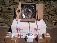 MGA  CHROME WIRE WHEELS 5 FOR