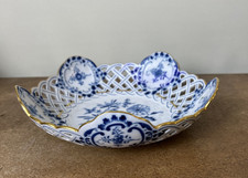 Antique 19th C Meissen Blue