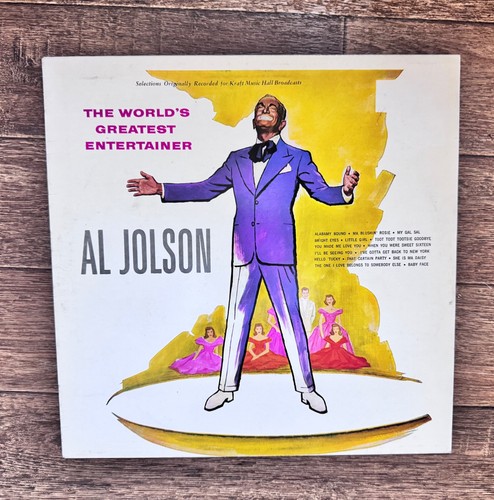 Vinyl record jolson album - jolson,