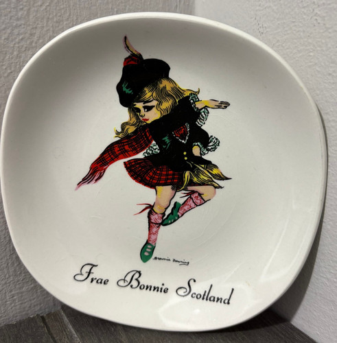 Frae bonnie scotland plate - 'frae,