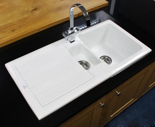 Ceramic bowl kitchen sink - kitchen,