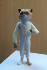 McDonalds Fantastic Mr Fox  Ash Silverfox  Happy Meal Toy 2009