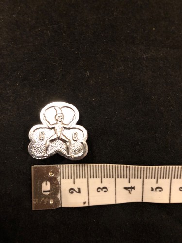 Girl guide silver coloured