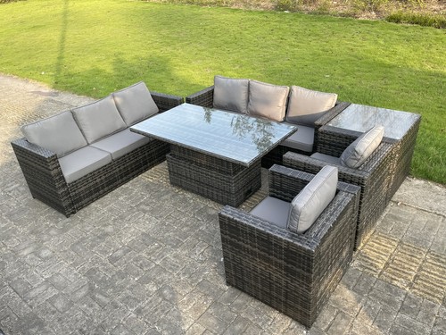 Fimous outdoor rattan garden - outdoor,