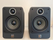 Q ACOUSTICS 2020i Black 25-75W 2-way Speakers VGC