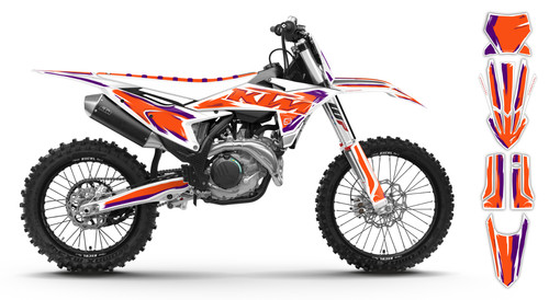 Graphic kit ktm - ktm, sx
