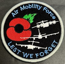 Air Mobility Force Remembrance Day Patch