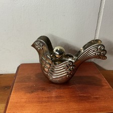 AVON NOS SILVER DOVE ORNAMENT 1976 WITH OCCUR .5 COLOGNE W/ Original Packaging