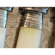 Antique Mother of Pearl Butter