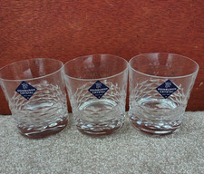 3 Edinburgh Crystal Vintage