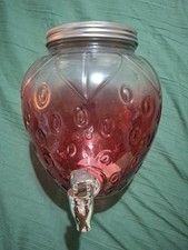 Glass Strawberry Cold Drink