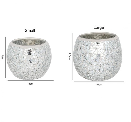 Mosaic tea light holder - light,