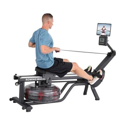 Water rowing machines - water, for