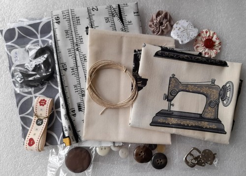Fabric haberdashery packs - &,
