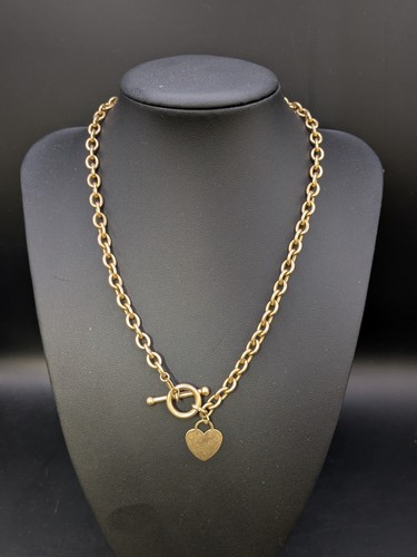 Vintage 9ct yellow - gold, t-bar