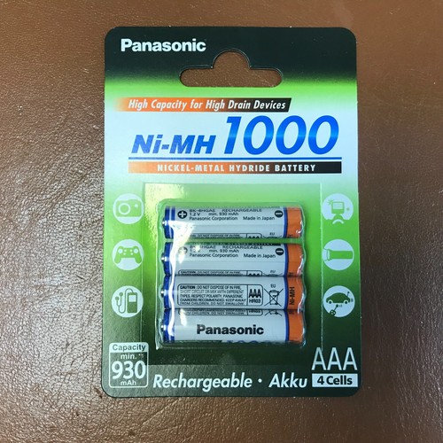 New panasonic rechargeable aaa - panasonic,