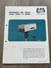 vintage cctv camera model ctc