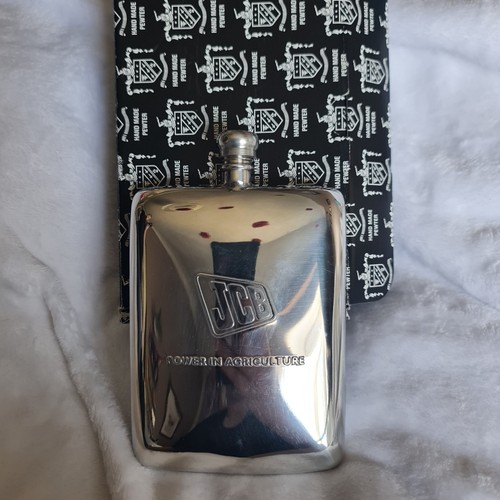 Jcb hip flask handmade - hip,
