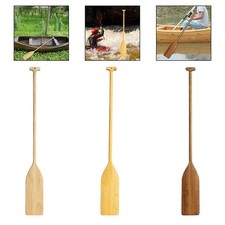 Wood Paddle Wood Canoe Oar Decor Sturdy Ergonomic Grip Boating Oar Dragon Boat