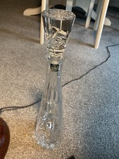 Thomas Webb Crystal Cut Glass Othello 16 Inch tall Decanter