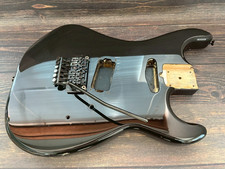 80s Kramer LK-1BF Body SH Black w/TRS-101 Bridge Vintage