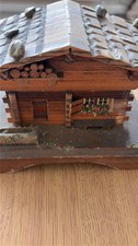 Vintage Swiss Chalet Music Box