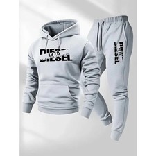 Mens Pullover Tracksuit Hoodie