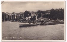 Steamer Bowness Pier Postcard