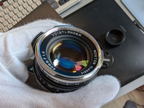 Voigtlander 40mm vm - f1.4,